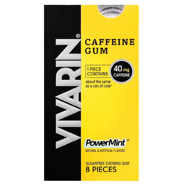 Vivarin Caffeine Gum Powermint 1Source