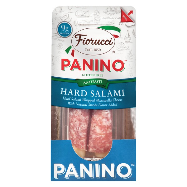 Fiorucci Hard Salami & Mozzarella Paninos 1Source