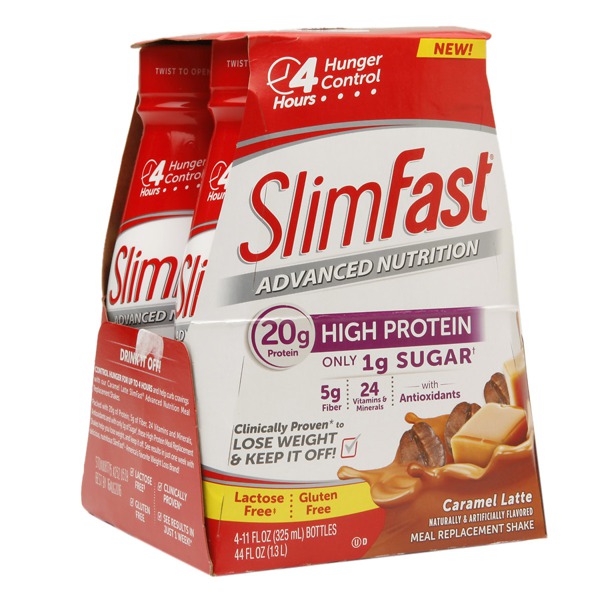 Slimfast Advanced Nutrition High Protein Meal Replacement Shake Caramel