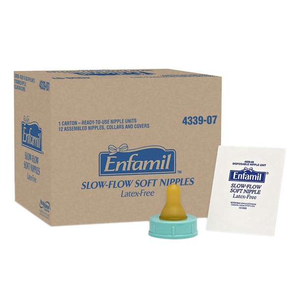 Enfamil Slow Flow Soft Nipples 1Source