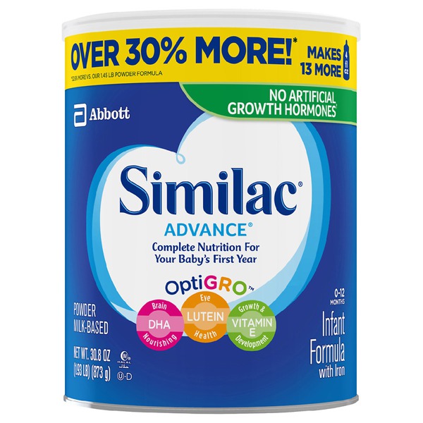 similac 1 advance formula milk powder