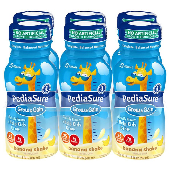 Pediasure Grow & Gain Kids' Nutritional Shake ReadyToDrink Banana