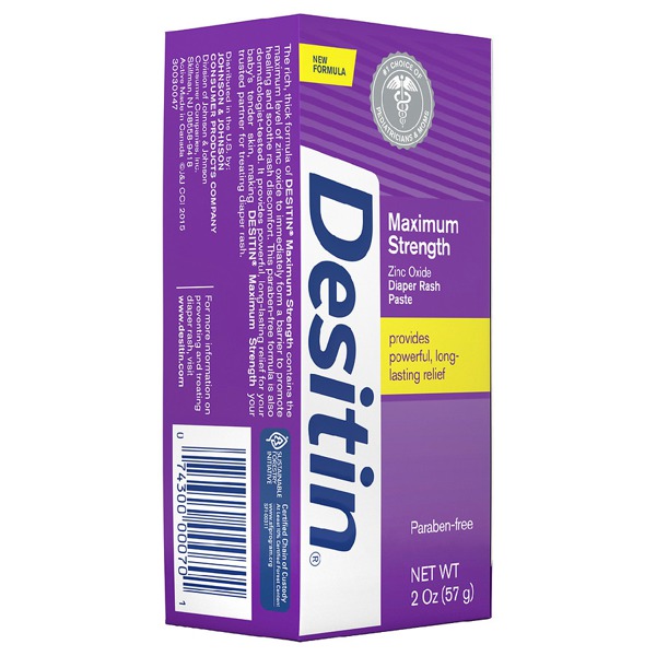 Desitin Maximum Strength Baby Diaper Rash Cream 1Source