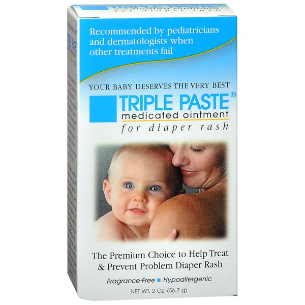 Triple Paste Medicated Diaper Rash Ointment 1Source
