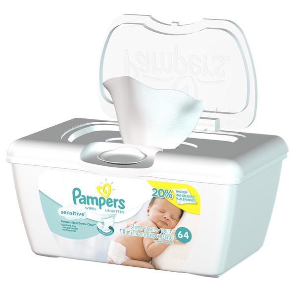 Pampers Stages Sensitive Baby Wipes Unscented 1Source