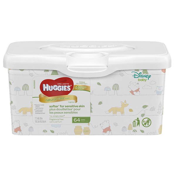 Huggies Natural Care lingettes nettoyantes