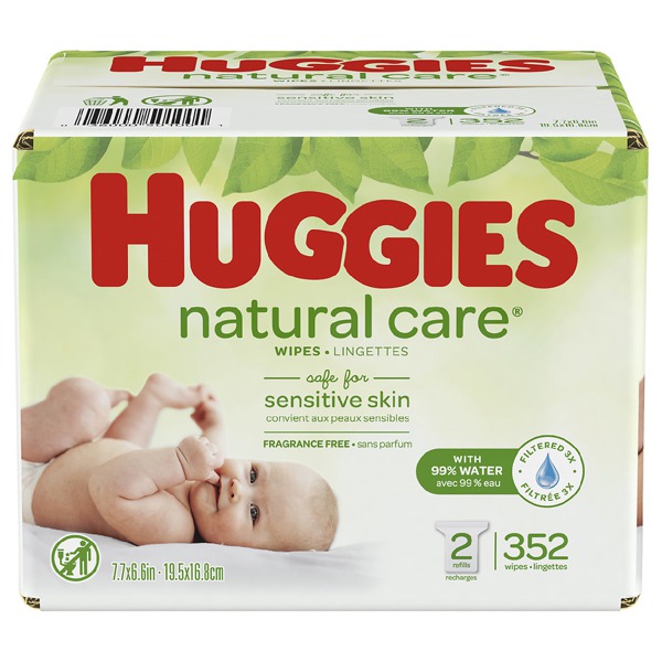 huggies natural care refill