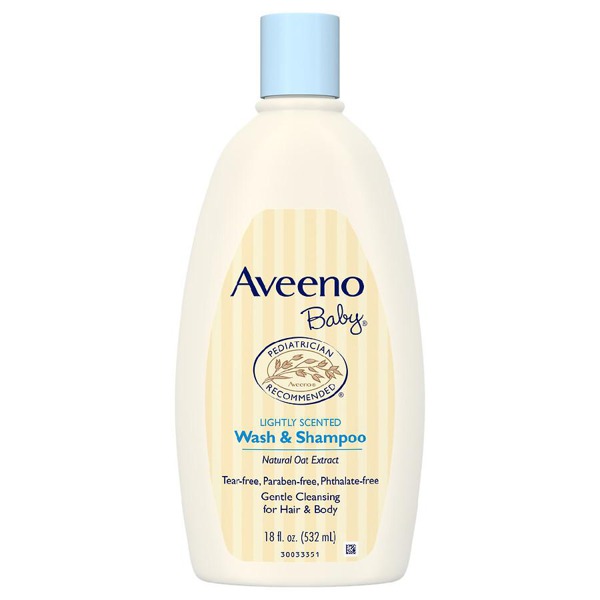 aveeno baby gentle wash & shampoo with natural oat extract