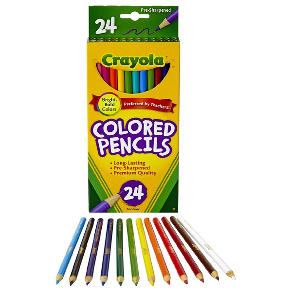 Crayola Long Colored Pencils 1Source