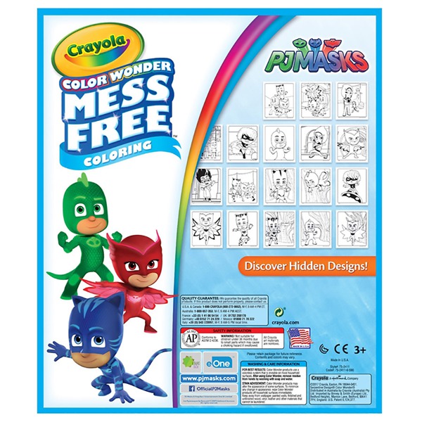 Crayola Color Wonder PJ Masks - 1Source