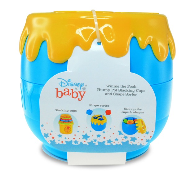 Walgreens Winnie The Pooh Hunny Pot Stacking Cups And Shape Sorter