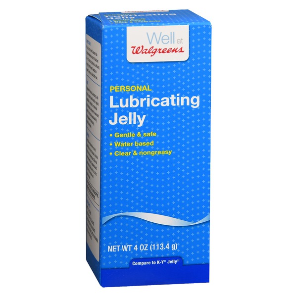Walgreens WaterBased Lubricating Jelly 1Source