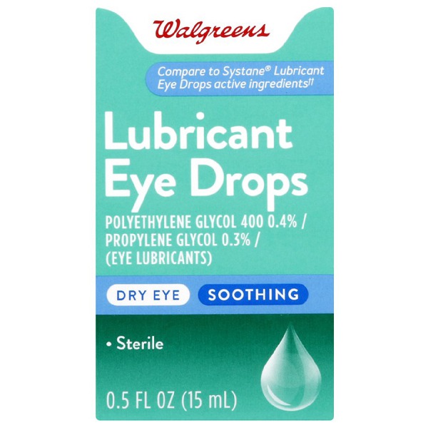 Walgreens Eye Drops Dry Eye Relief 1Source