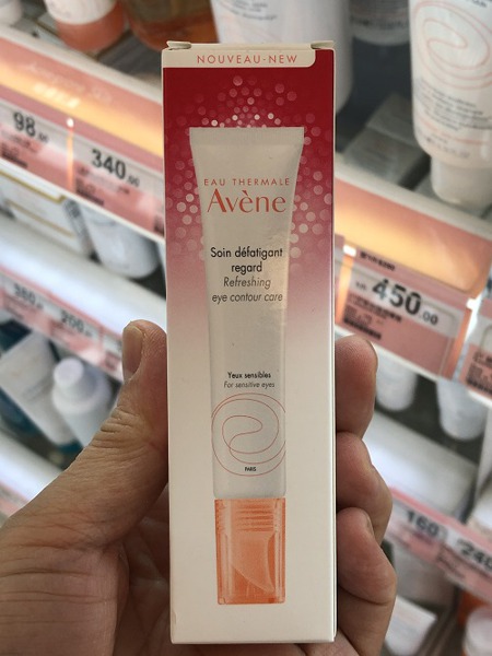 refreshing eye contour care avene