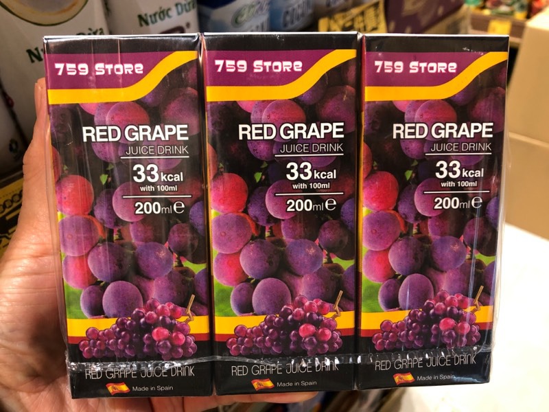 759 Store Red Grape Juice Drink 1Source