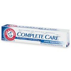 Arm And Hammer Complete Care Fluoride Toothpaste Plus Extra Whitening ...