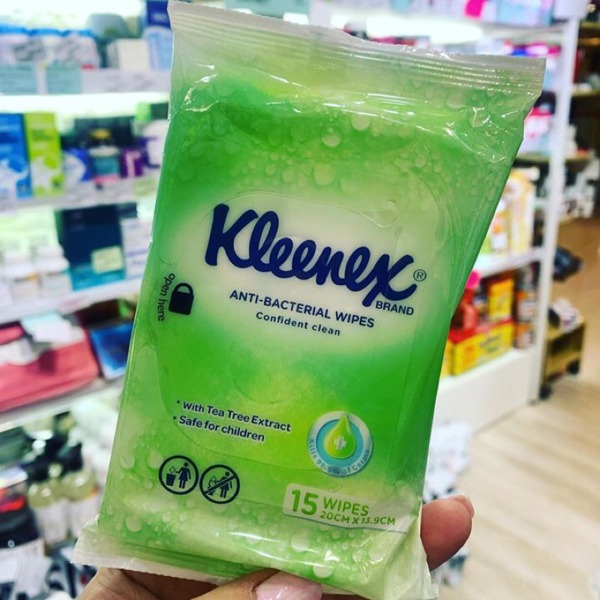 Kleenex Anti Bacterial Wipes 1Source