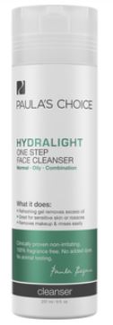 hydralight one step face cleanser