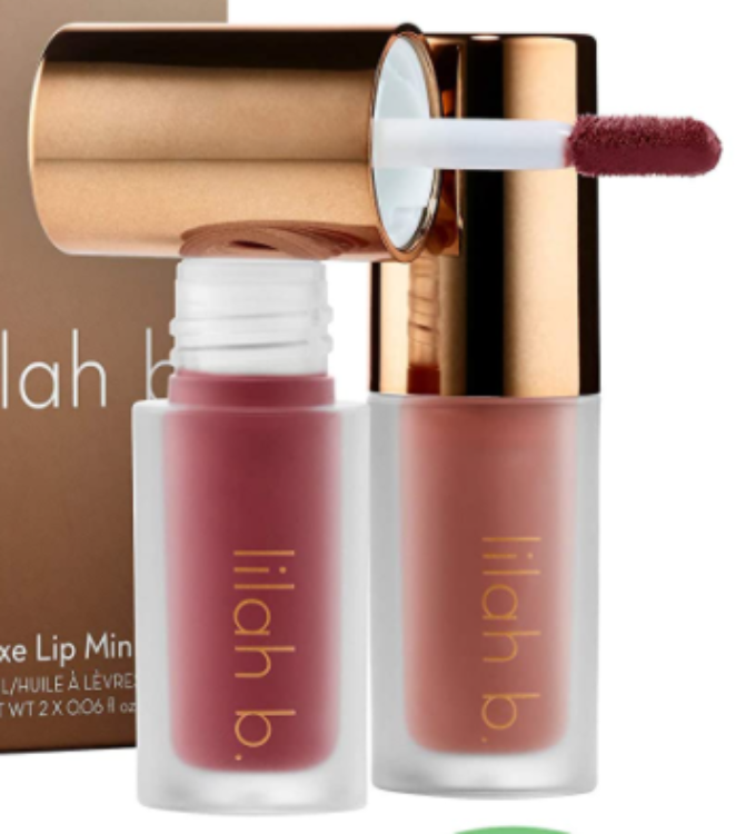 Lilah B. Luxe Lip Oil Mini Duo 1Source