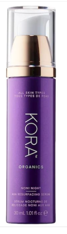 kora organics night serum