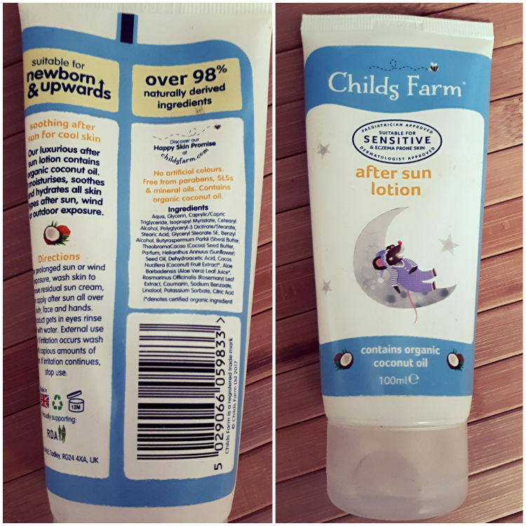 Childs Farm After Sun Lotion Organic Coconut 1Source