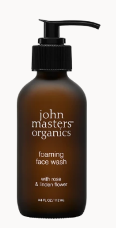 john masters rose foaming face wash