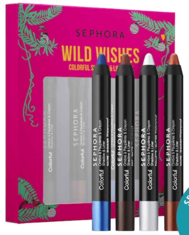 SEPHORA COLLECTION Wild Wishes Colorful Shadow & Liner Set 1Source