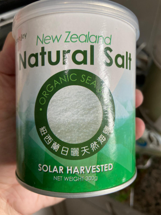 New Zealand Natural Salt Organic Solar Harvested 紐西蘭日曬天然海鹽 - 1Source