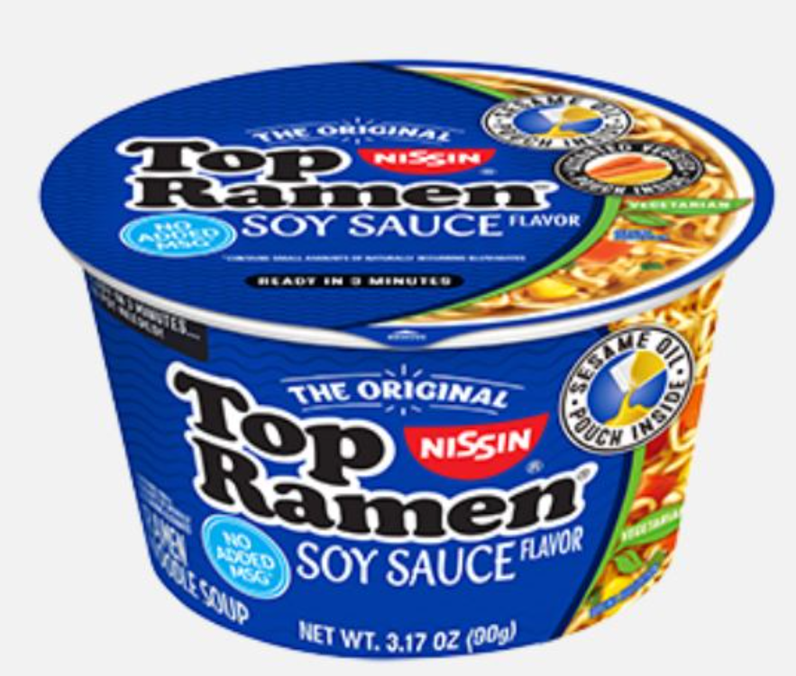 Nissin The Original Top Ramen Soy Sauce Flavour 1Source