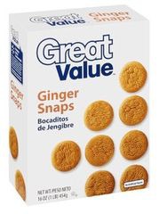 Great Value Ginger Snaps 1source