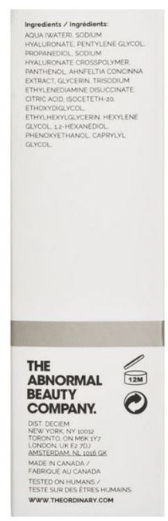 THE ORDINARY HYALURONIC ACID 2% + B5 THE ORDINARY 透明質酸2% + B5 ...