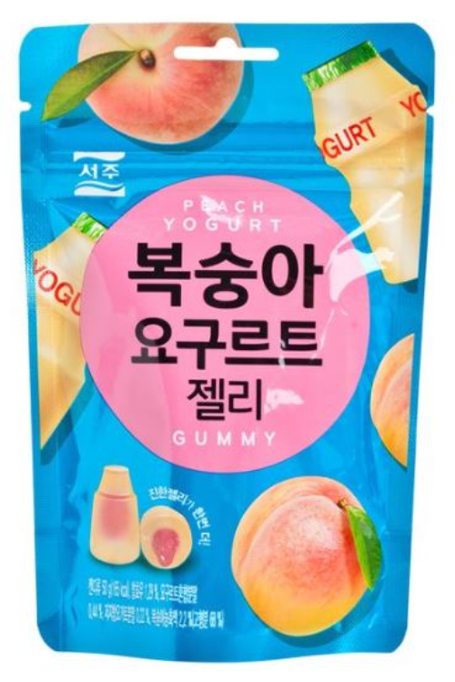 SEOJU PEACH YOGURT JELLY CANDY SEOJU 軟糖 香桃乳酪味 1Source