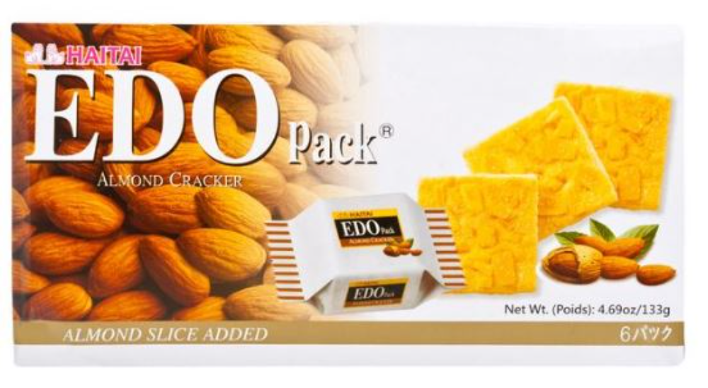 EDO PACK ALMOND CRACKER EDO PACK 杏仁餅 1Source