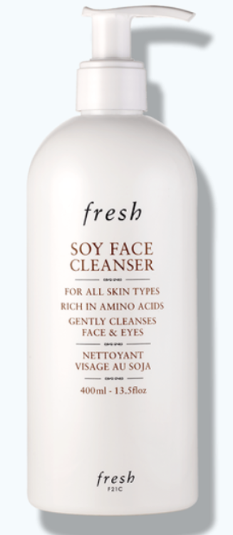 fresh soy makeup removing face wash