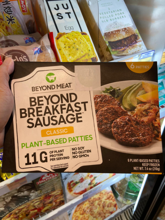 Beyond Meat Beyond Breakfast Sausage Classic 1Source