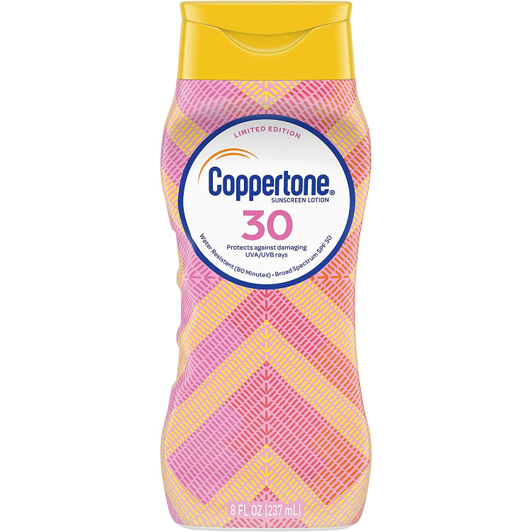 Coppertone Sunscreen Lotion Spf 30 Protects Against Damaging Uva/Uvb