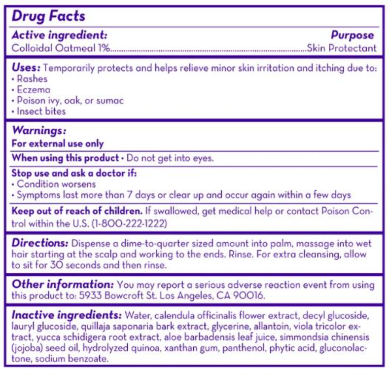 California Baby Eczema Therapy Shampoo & Bodywash Skin Protectant 1Source