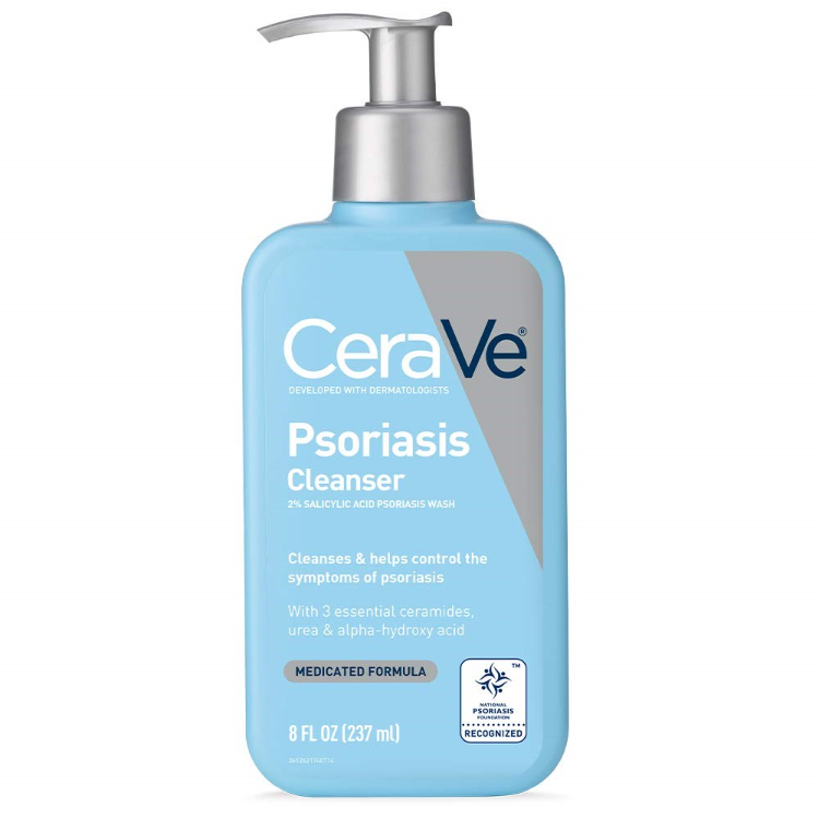 Cerave Psoriasis Cleanser With 3 Essential Ceramides Urea & Alpha