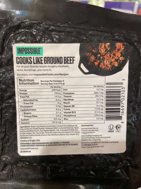 Impossible Beef Made From Plants 1Source