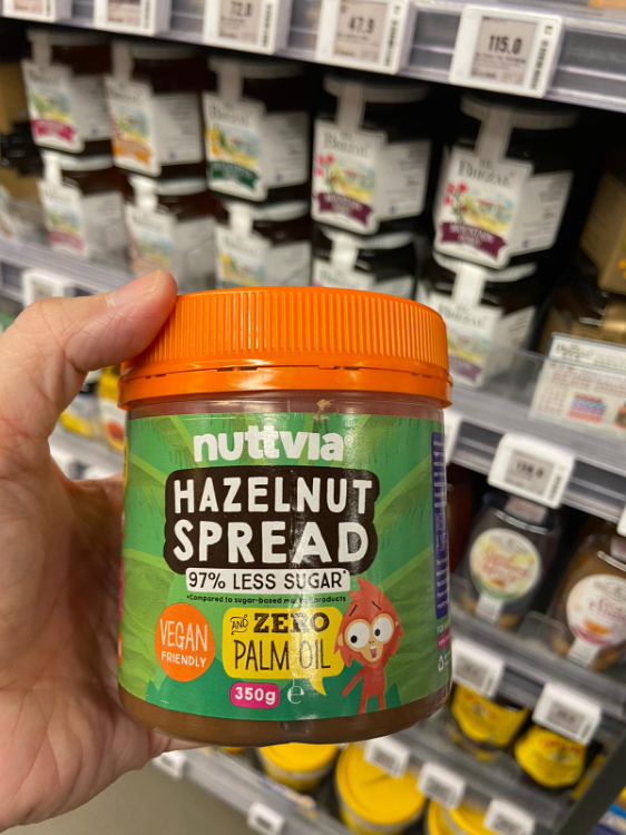 Nuttvia Hazelnut Spread 1Source