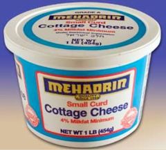 Mehadrin Small Curd Cottage Cheese, 1Lbs - 1Source