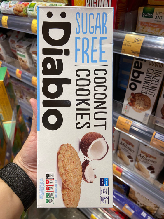 Diablo Coconut Cookies Sugar Free 1Source