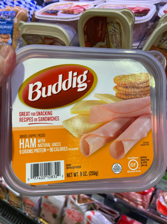 Buddig Smoked Chopped Pressed Ham With Natural Juices 1Source