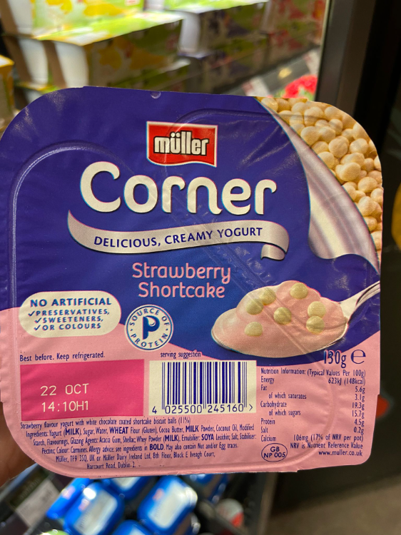 Muller Corner Delicious Creamy Yogurt Strawberry Shortcake 1Source