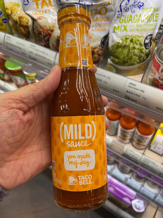 Taco Bell Mild Sauce 1Source