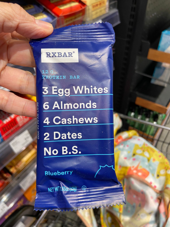 Rxbar Blueberry Protein Bar 1Source