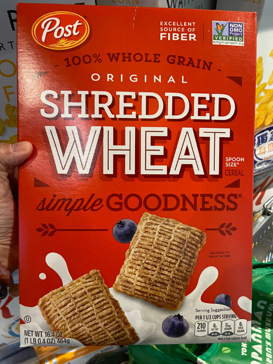 Post 100 Whole Grain Original Shredded Wheat Spoon Size Cereal 1Source