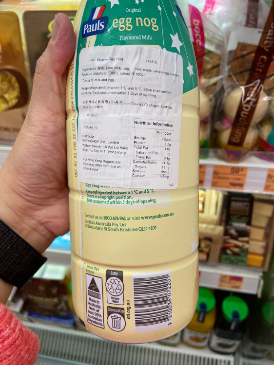 Pauls Original Egg Nog 1Source