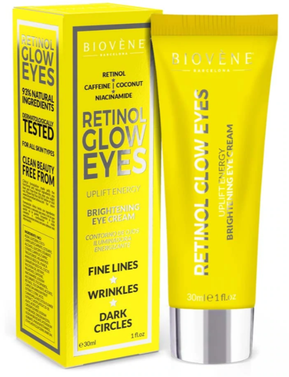 BIOVENE RETINOL GLOW EYES Uplift Energy Brightening Eye Cream 1Source