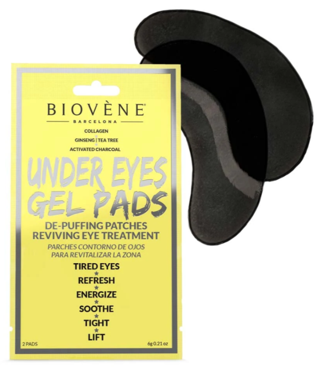 BIOVENE UNDER EYES GEL PADS De Puffing Patches Eye Reviving Treatment